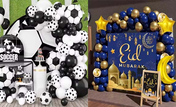 Testre szabhatjuk a léggömbláncokat