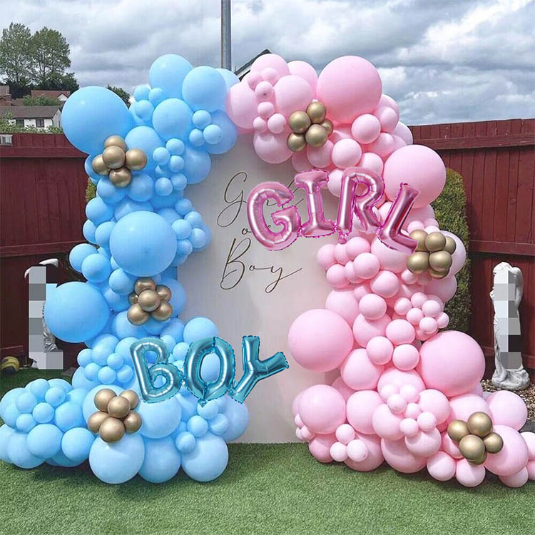 Fiú vagy lány Balloon Arch Garland Kit