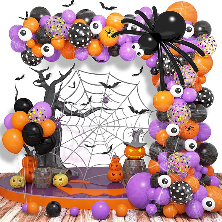 Halloween Balloon Garland ívkészlet