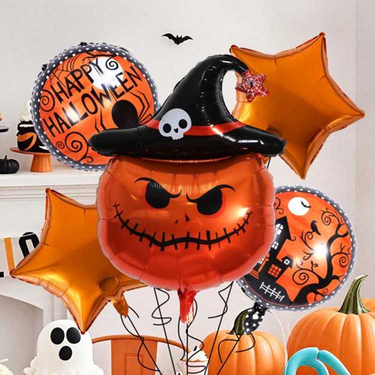 Halloween öt darabos készlet