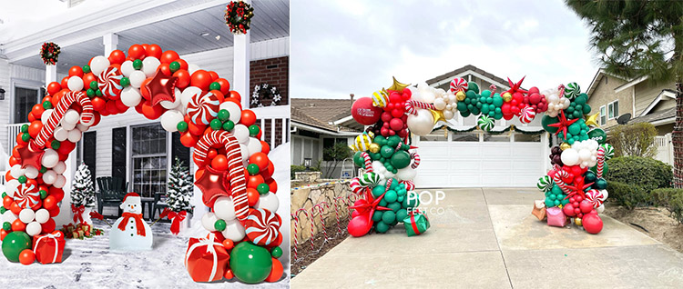 Christmas balloons