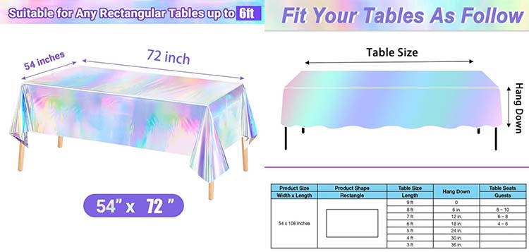 disposable tablecloth