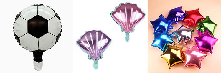 small foil balloons