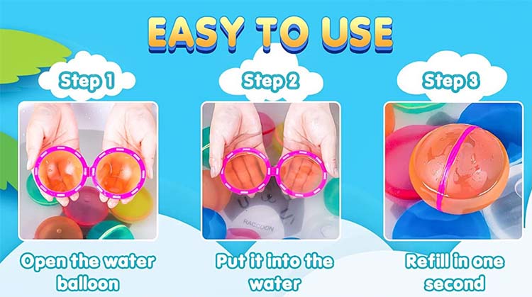 recyclable magnetic water ball