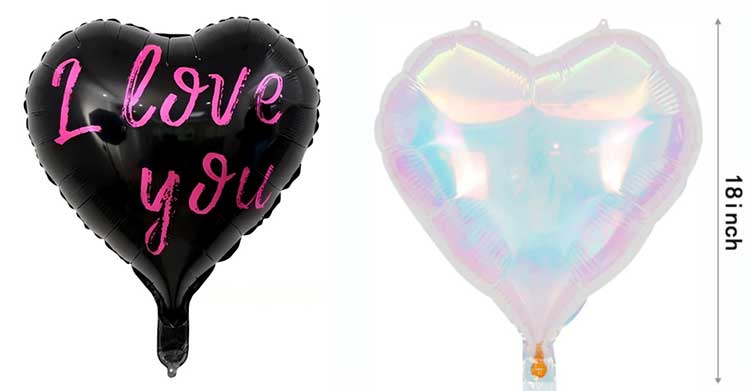 Heart Shaped Aluminum Foil Balloons Factory Heart Shaped Aluminum Foil Balloons Factory
