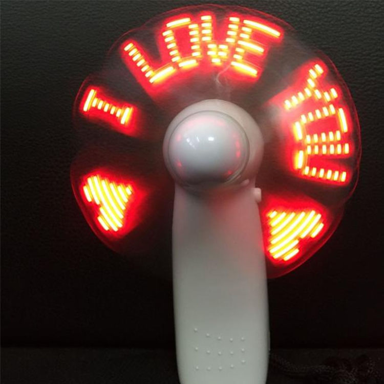 LED DIY Light Exming Electric Ventilátor
