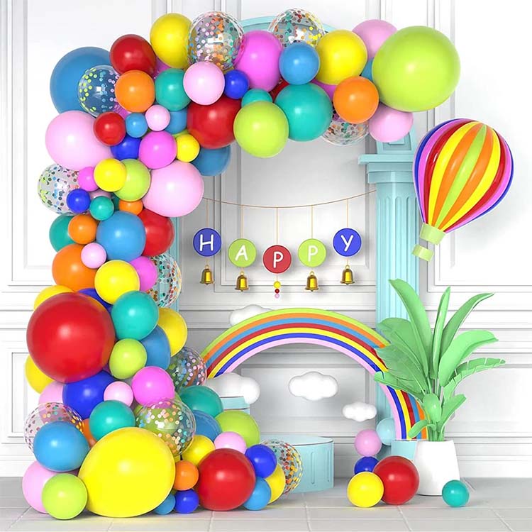 Rainbow ballon ívkészlet